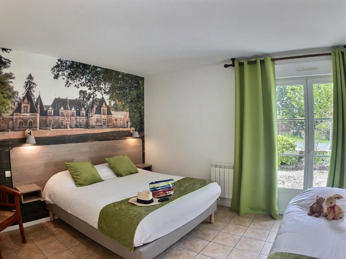 Logis Hotel Du Chateau Tour-en-Sologne Buitenkant foto