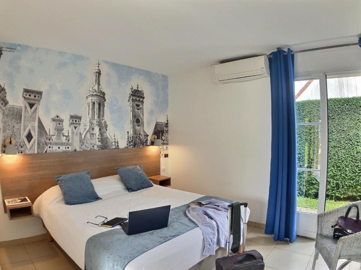 Logis Hotel Du Chateau Tour-en-Sologne Buitenkant foto