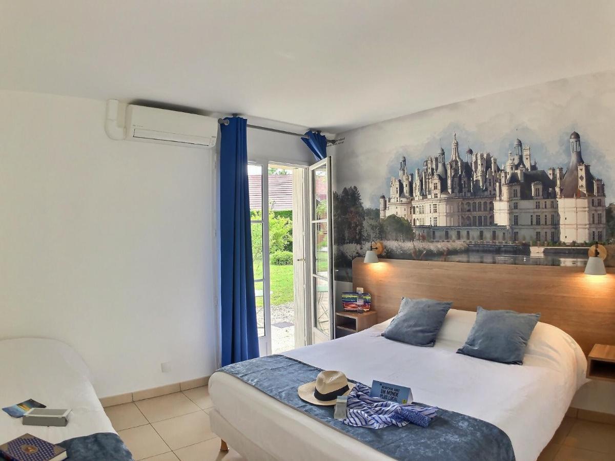 Logis Hotel Du Chateau Tour-en-Sologne Buitenkant foto