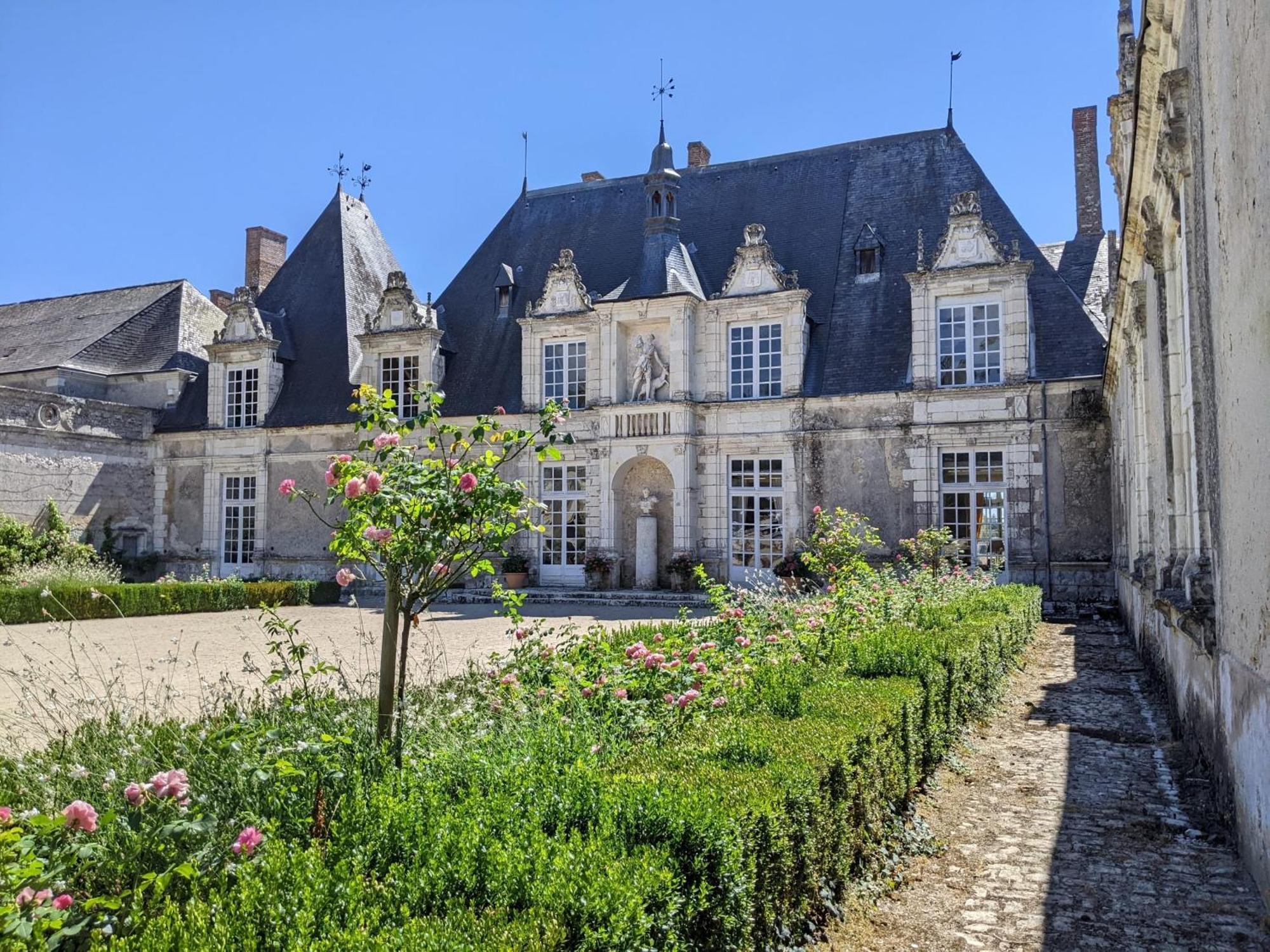 Logis Hotel Du Chateau Tour-en-Sologne Buitenkant foto